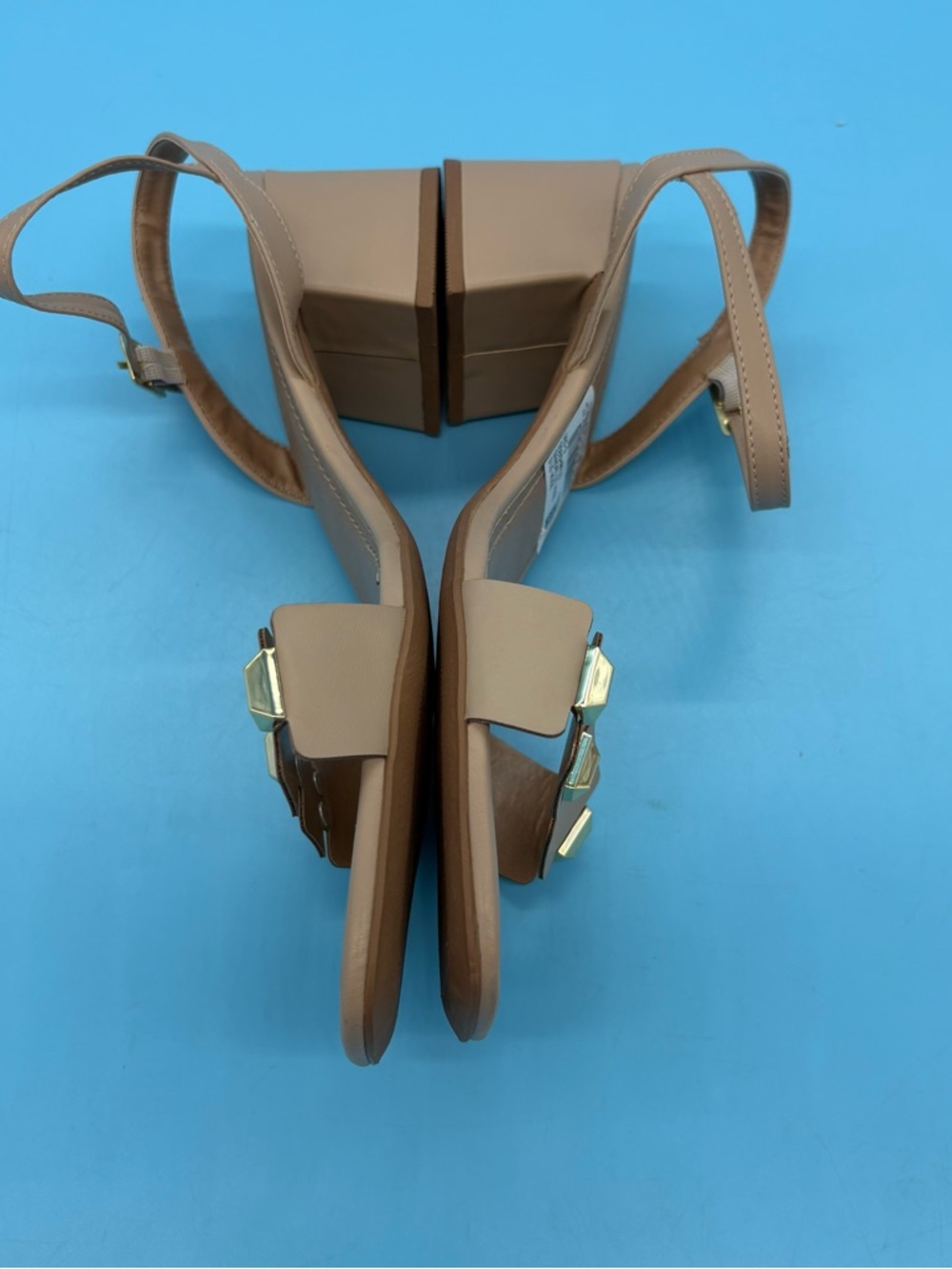 Constance Sandals Nude Women’s Size 10 - Picture 4 of 9